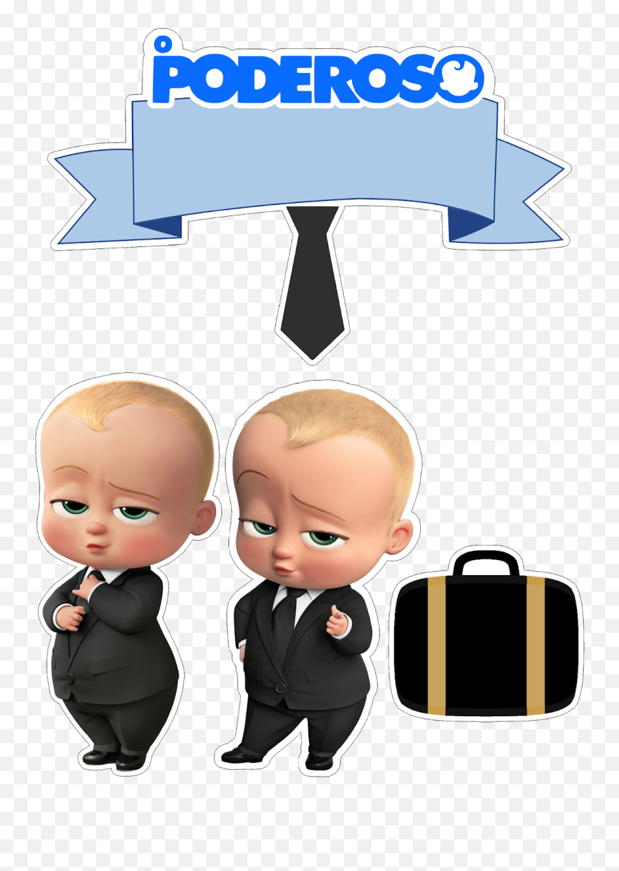 Boss Baby Png Images Cartoon Cartoons - Topo De Bolo Poderoso Chefinho Negro Emoji,Boss Baby Png