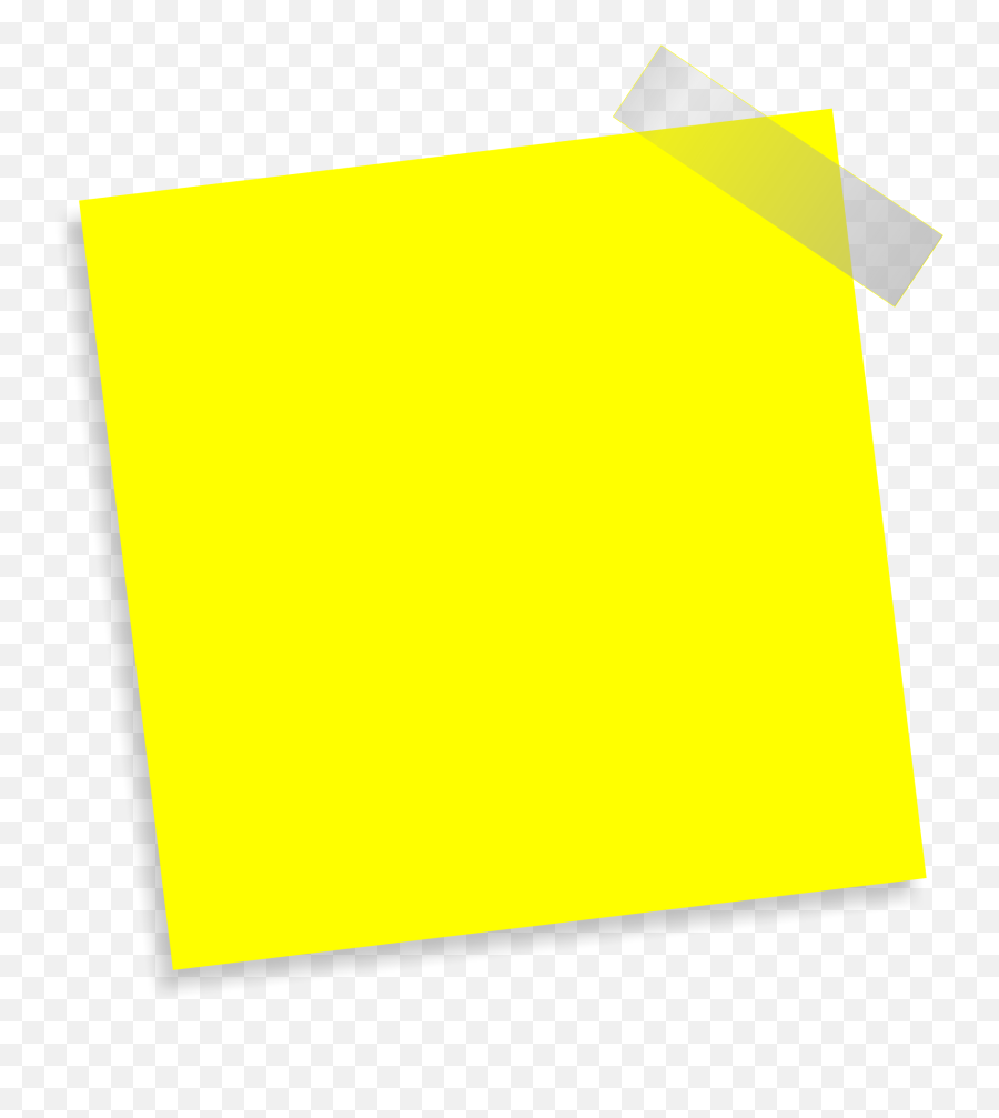 Paste Note Png Transparent Image - Note Paste Png Emoji,Note Png