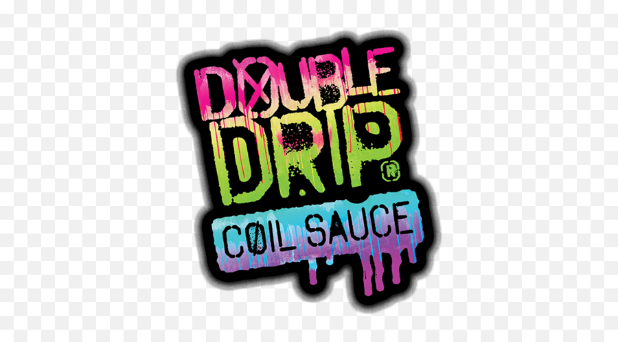 Double Drip Coil Sauce Logo Png Image - Double Drip E Liquid Logo Emoji,Drip Logo