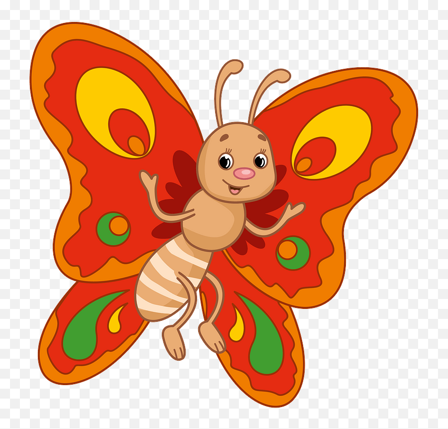 Butterfly Clipart - Fairy Emoji,Free Butterfly Clipart