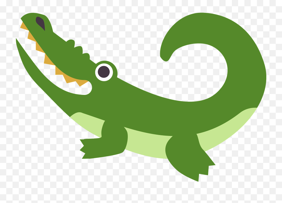 Crocodile Or Alligator Clipart Free Download Transparent - Crocodiles Emoji,Alligator Clipart
