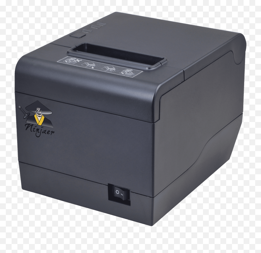 China 80mm Direct Thermal Receipt Printer Ec - 808 With Usb Portable Emoji,Windows Xp Logo