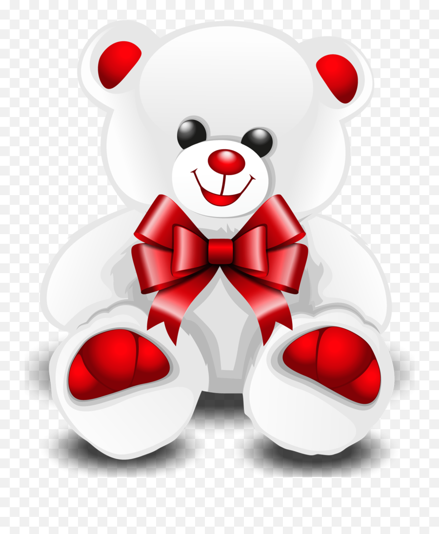 White Teddy Bear Png Clipart Picture 450143 - Png Images Boyfriend Romantic Love Birthday Wishes Emoji,Chefs Hat Clipart
