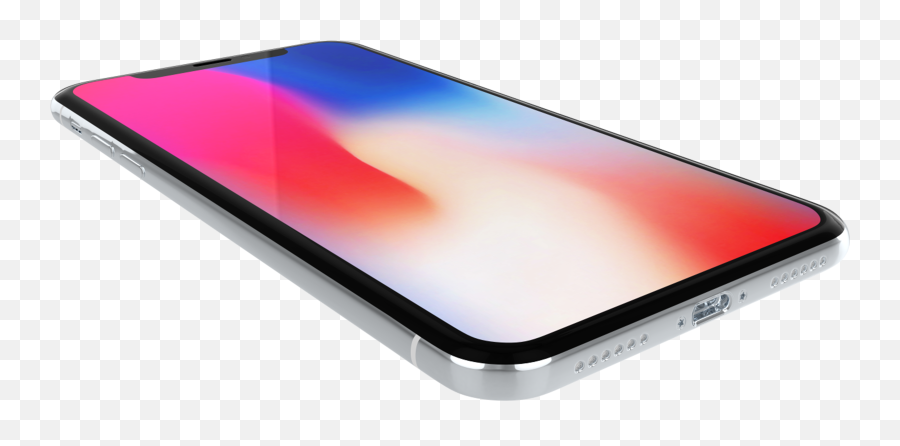 Apple Iphone X Png Image - Iphone In Down Png Emoji,Iphone Png