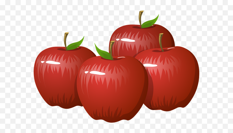 Fruit Apples Rosh Hashanah Red Apple - Apple Clipart Emoji,Rosh Hashanah Clipart