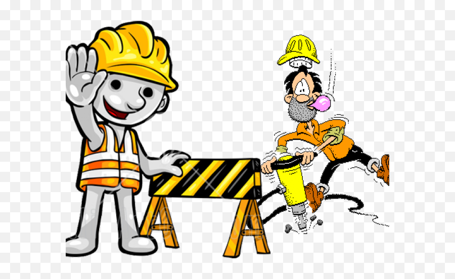 Construction Workers Png - Animated Man Drilling Emoji,Under Construction Clipart