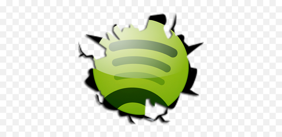 Available On Spotify - Cracked Spotify Transparent Png Spotify Emoji,Spotify Logo Transparent Png