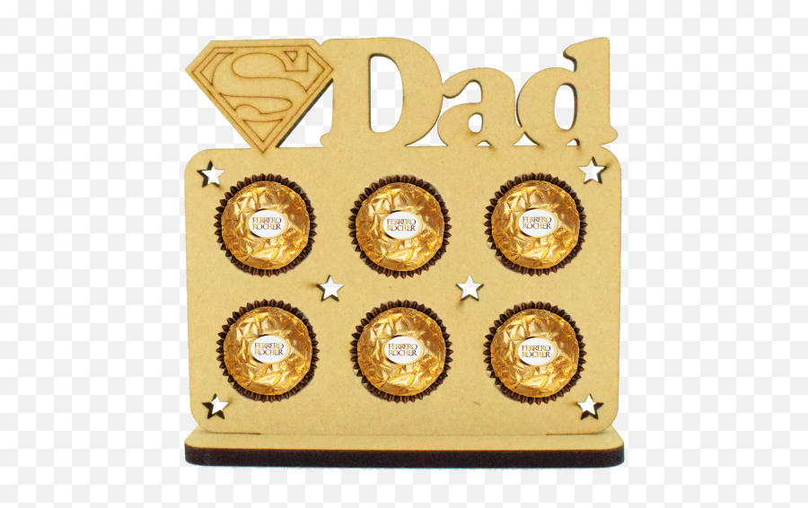 Fathers Day Gifts One In A Million Personalised Daddy Dad - Baking Cup Emoji,Super Dad Logo