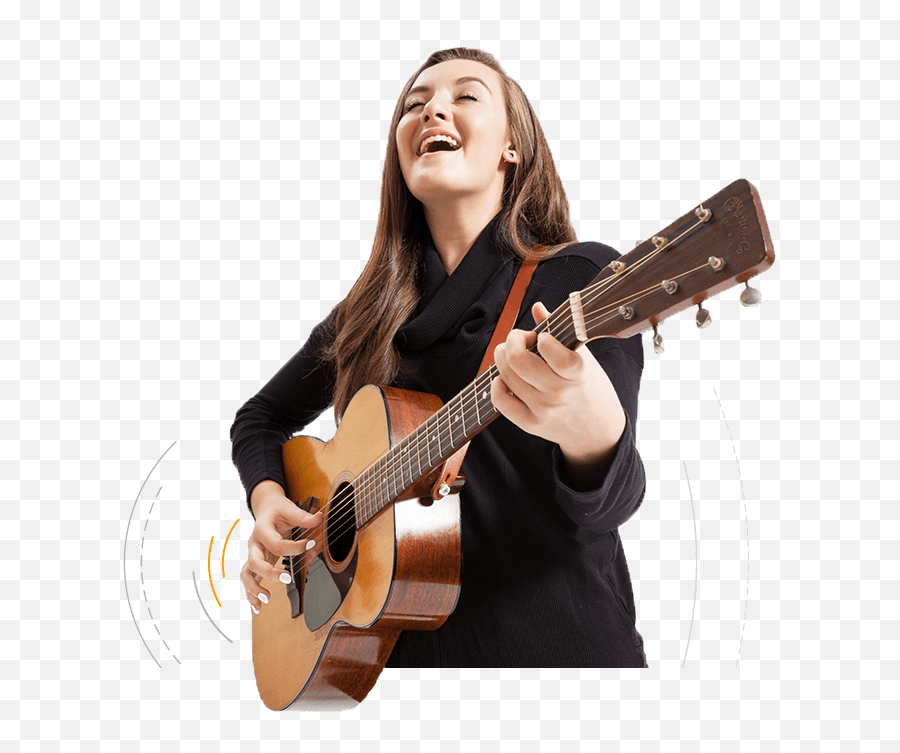 Tiptonic Fingernail Picks - Tiptoniccom Woman Playing Guitar Png Emoji,Acoustic Guitar Png