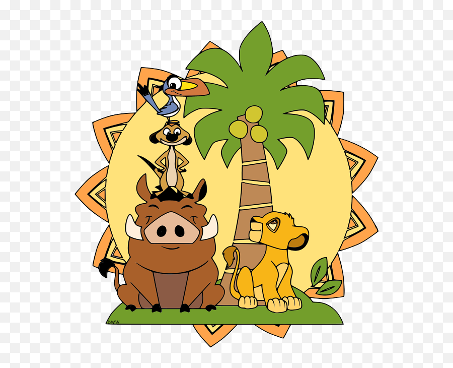 The Lion King Group Clip Art - Lion King Clip Art Emoji,King Clipart