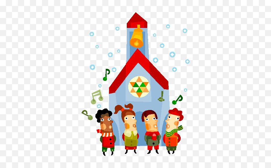 Free Christmas Church Cliparts - Christmas Celebration Clipart Png Emoji,Religious Christmas Clipart