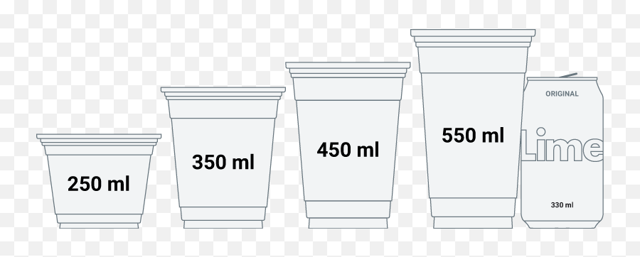 Plastic Cups With Logo Made In Europe And Delivered In 3 Weeks Emoji,Ml Logo