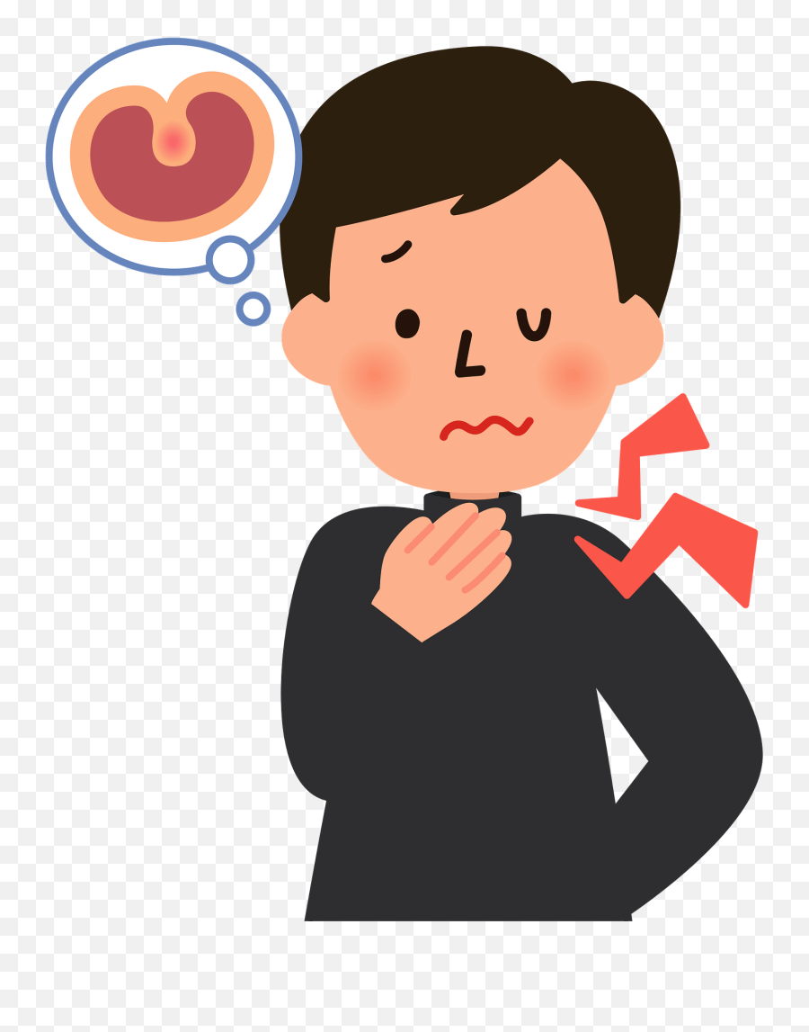 Man Sick With Sore Throat And Cold Clipart Free Download - Sore Throat Clipart Png Emoji,Cold Clipart