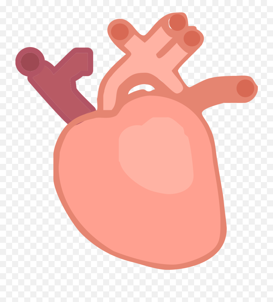 Download Hd Click On The Heart To Hear A Heart Beat Emoji,Heart Organ Clipart