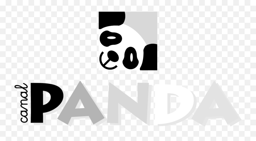 Panda Canal Logo Black And White - Dot Emoji,Panda Logo