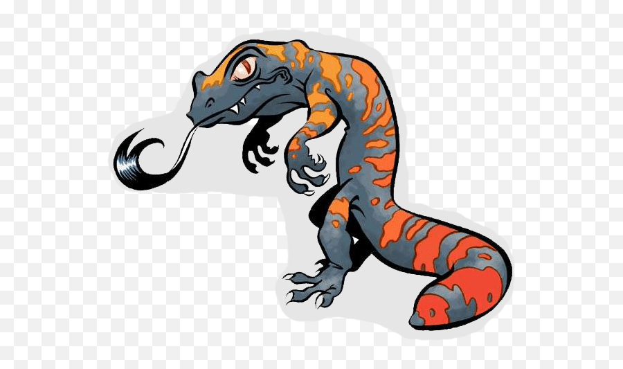 Letu0027s Make Mexico Great Again - Cartoon Gila Monster Lizard Draw A Gila Monster Easy Emoji,Monster Outline Clipart