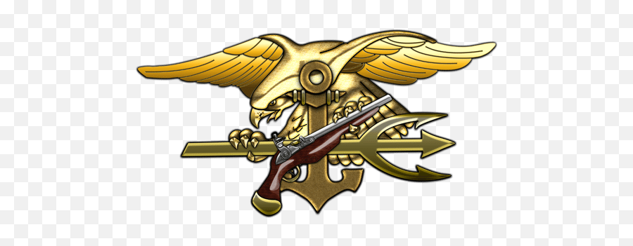 Download Us Navy Seals Emblem - Navy Seal Logo Png Png Image Navy Seals Emoji,Us Navy Logo