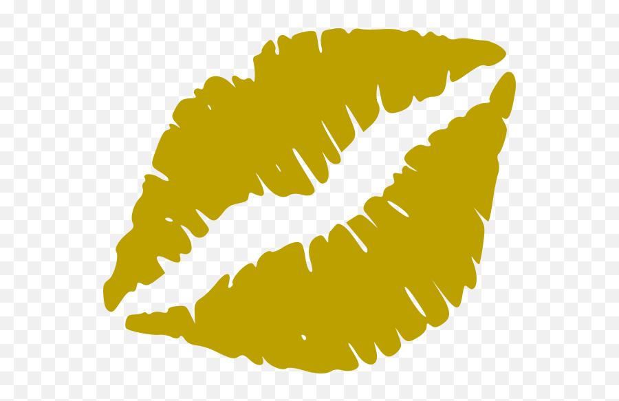Library Of Gold Lips Free Download Png Files Clipart - Png Gold Kiss Lips Emoji,Lips Clipart