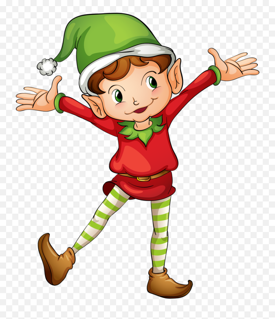 Elves Clipart Craft - Clipart Elf Christmas Emoji,Elves Clipart