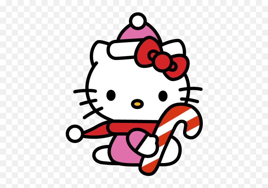 Cristmas Hello Kitty Clipart Clipart Station - Clip Art Christmas Hello Kitty Emoji,Hello Kitty Clipart