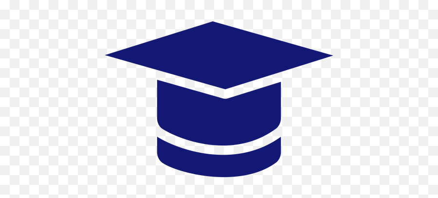 Graduation Cap Icon Blue - Transparent Png U0026 Svg Vector File Square Academic Cap Emoji,Graduation Cap Transparent