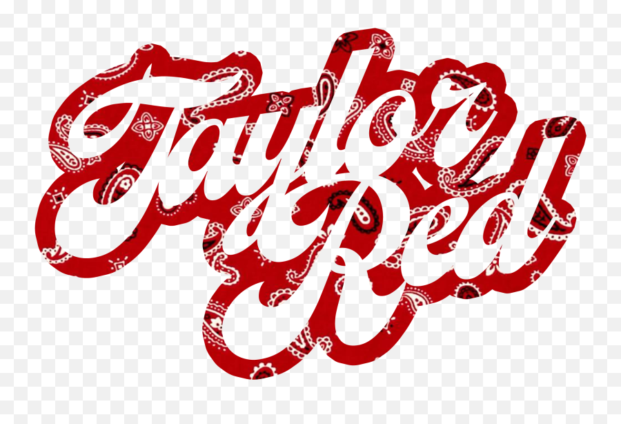 Taylor Red Bandana Logo Short Emoji,Red Bandana Png