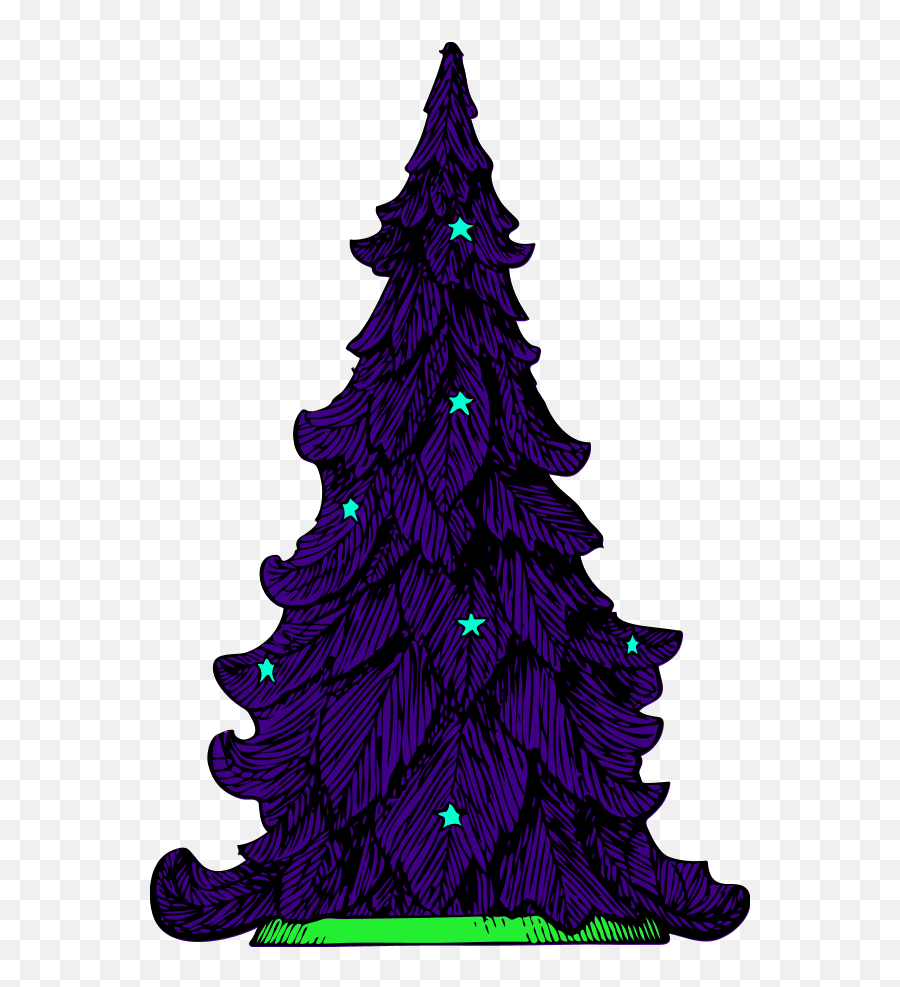 Download Pine Tree Silhouette Clip Art - Free Christmas Tree Vector Sketch Emoji,Tree Silhouette Clipart