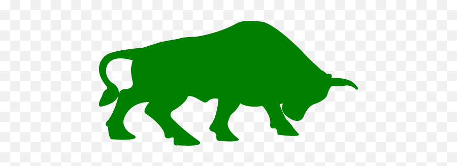 Green Bull 2 Icon - Free Green Animal Icons Orange Bull Icon Png Emoji,Bull Png