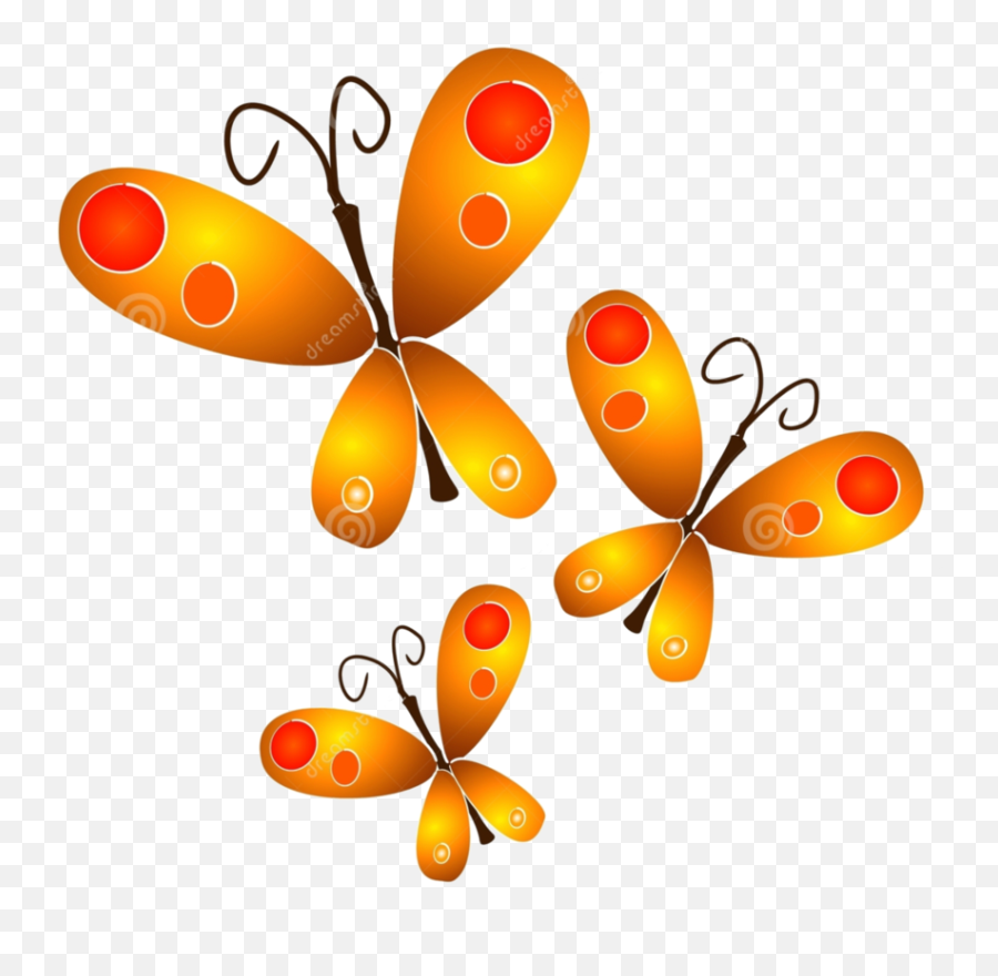 Butterfly Clipart Transparent Png Image - Clip Art 3 Butterflies Emoji,Free Butterfly Clipart