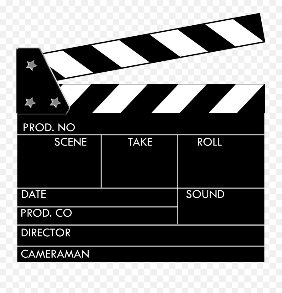 Download Movie Clapboard Png Jpg - Hollywood Invitation Template Free Emoji,Clapboard Png