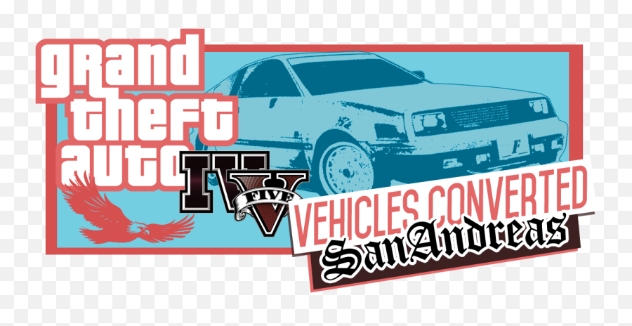 Gta V Vehicles Converted To San Andreas - Gta San Andreas Gta V Car Pack Emoji,Gta San Andreas Logo