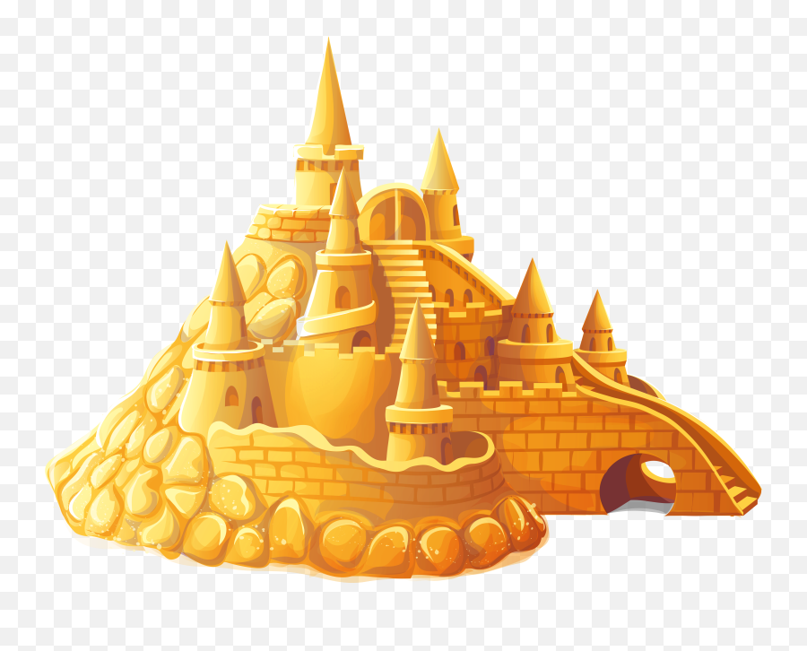 Free Sandcastle Cliparts Png Images Emoji,Sand Castle Clipart