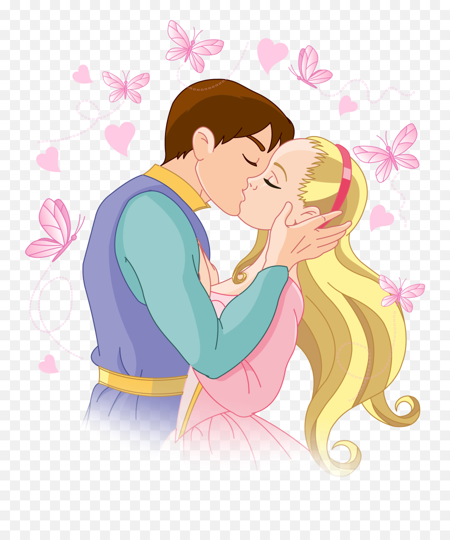 Hug Clipart Intimacy - French Kiss Animated Emoticon Emoji,Hug Clipart