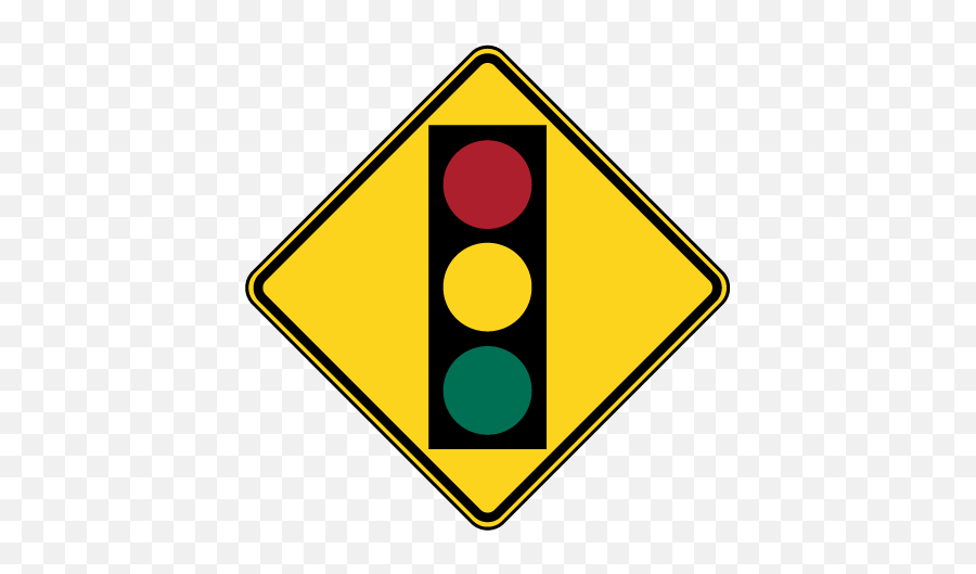 Math Clip Art Roadside Geometry 15 Media4math - Traffic Signal Ahead Sign Emoji,Geometric Clipart