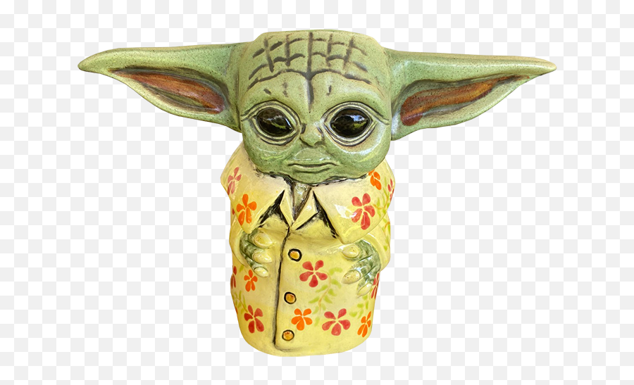 Baby Yoda Grogu - Tikirob Yodaloha Edition The Search Yoda Emoji,Baby Yoda Png