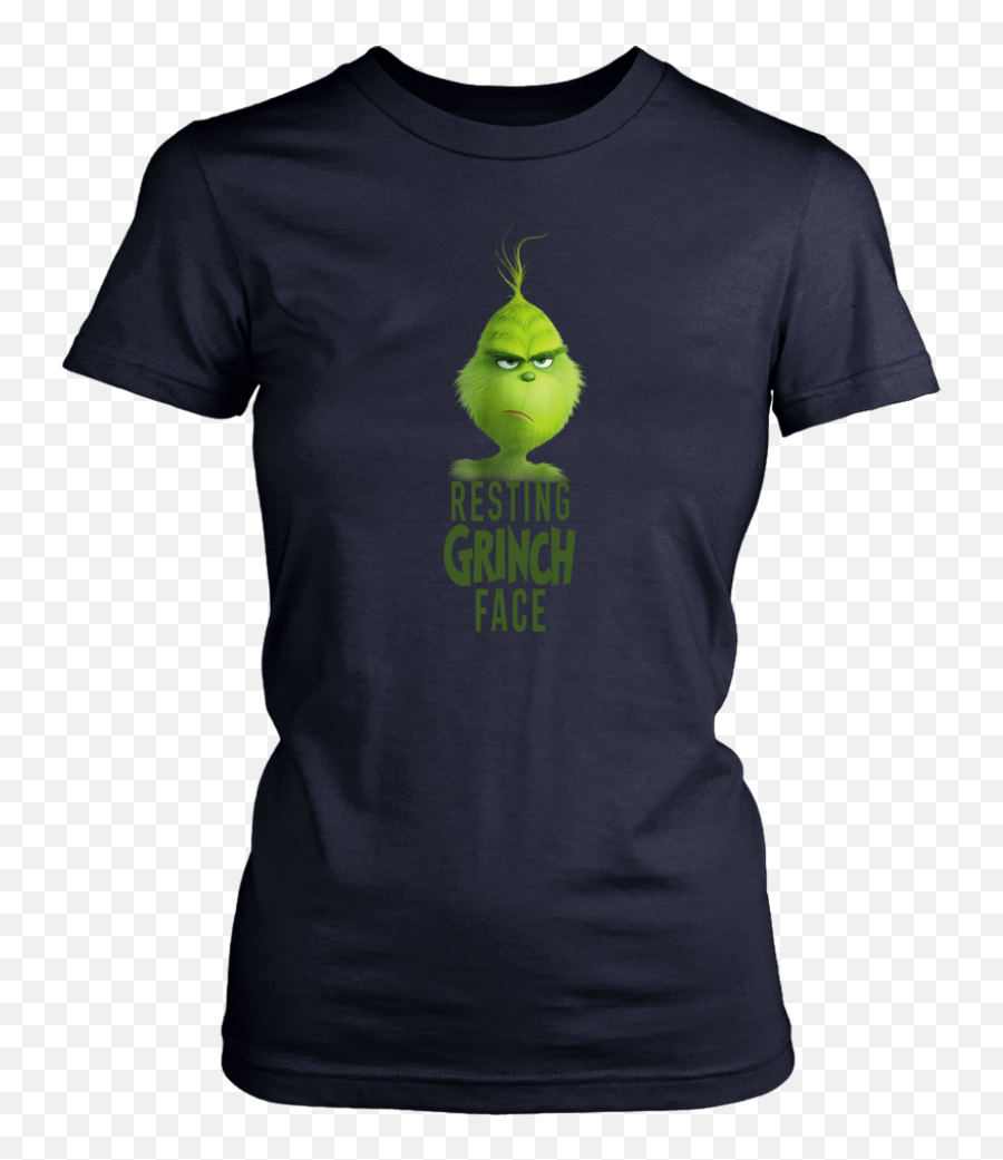 Dr Seuss The Grinch Resting Grinch Face T - Shirt U2013 Ellie Shirt Know The Plans I Have For You Shirt Emoji,Grinch Face Png
