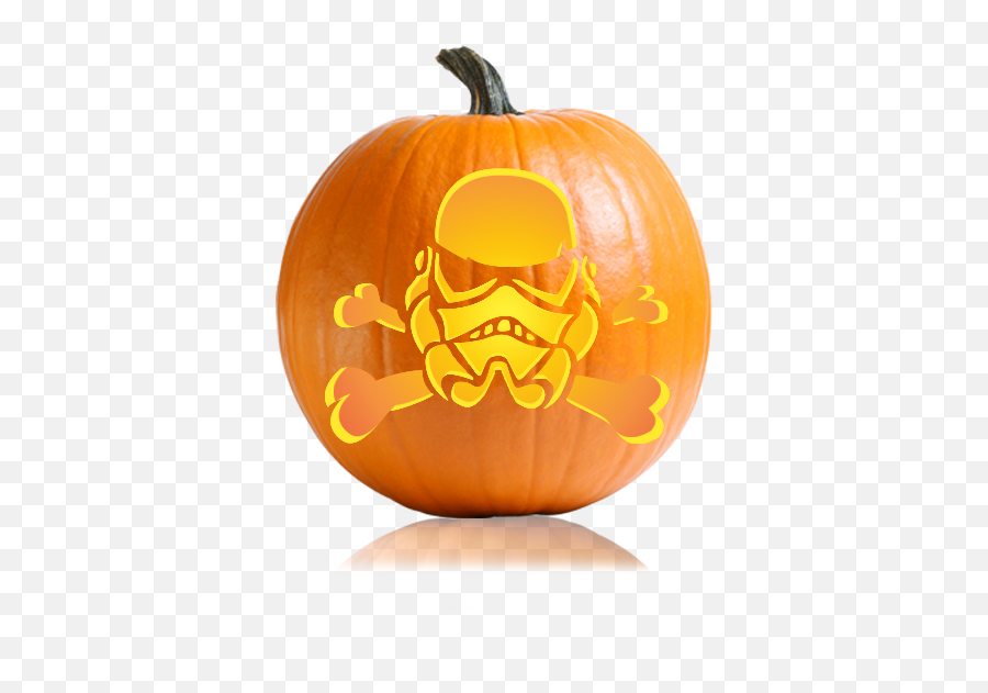 Storm Trooper Skull Crossbones Stencil - Scary Pumpkin Goku Pumpkin Carving Emoji,Pumpkin Carving Clipart