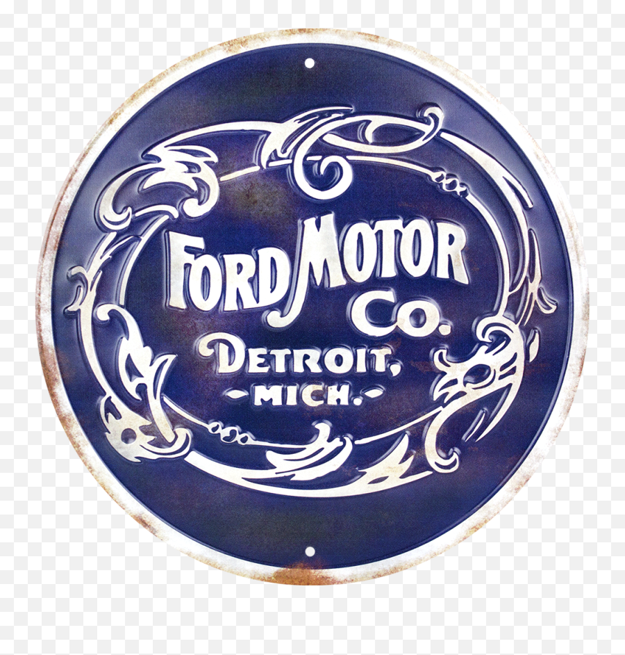 Sign - Ford Piquette Avenue Plant Emoji,Ford Motor Company Logo