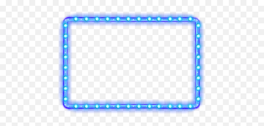 Neon Frame Png Picture - Blue Emoji,Frame Png