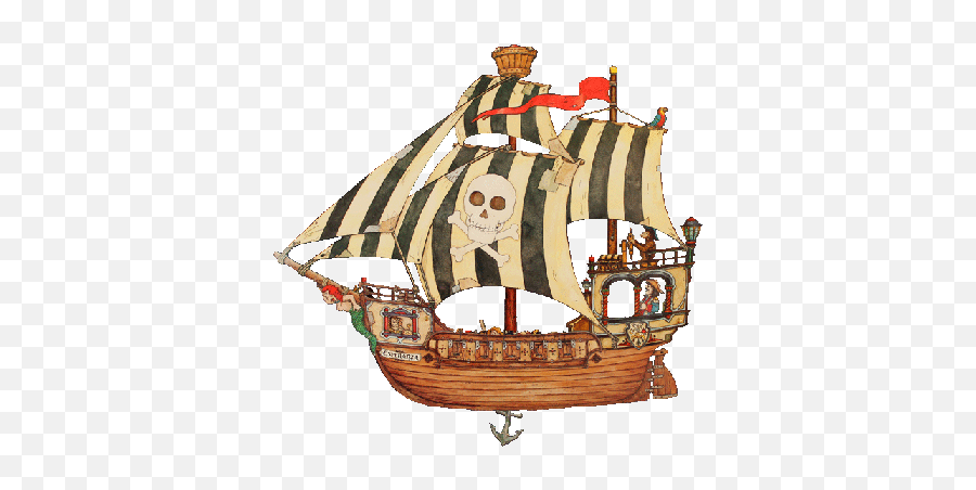 Sailboat Clipart Aol Image Search - Transparent Animated Pirate Ship Gif Emoji,Sailboat Clipart