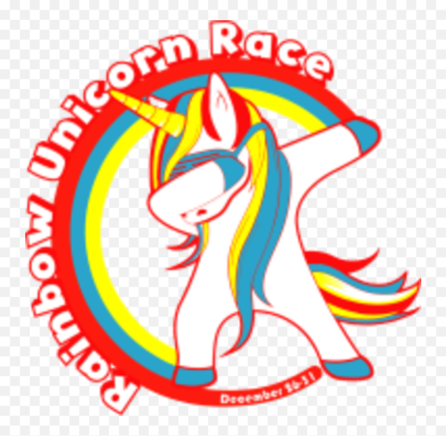 Rainbow Unicorn Virtual 5k - Powell Oh 5k Running Emoji,Rainbow Unicorn Png
