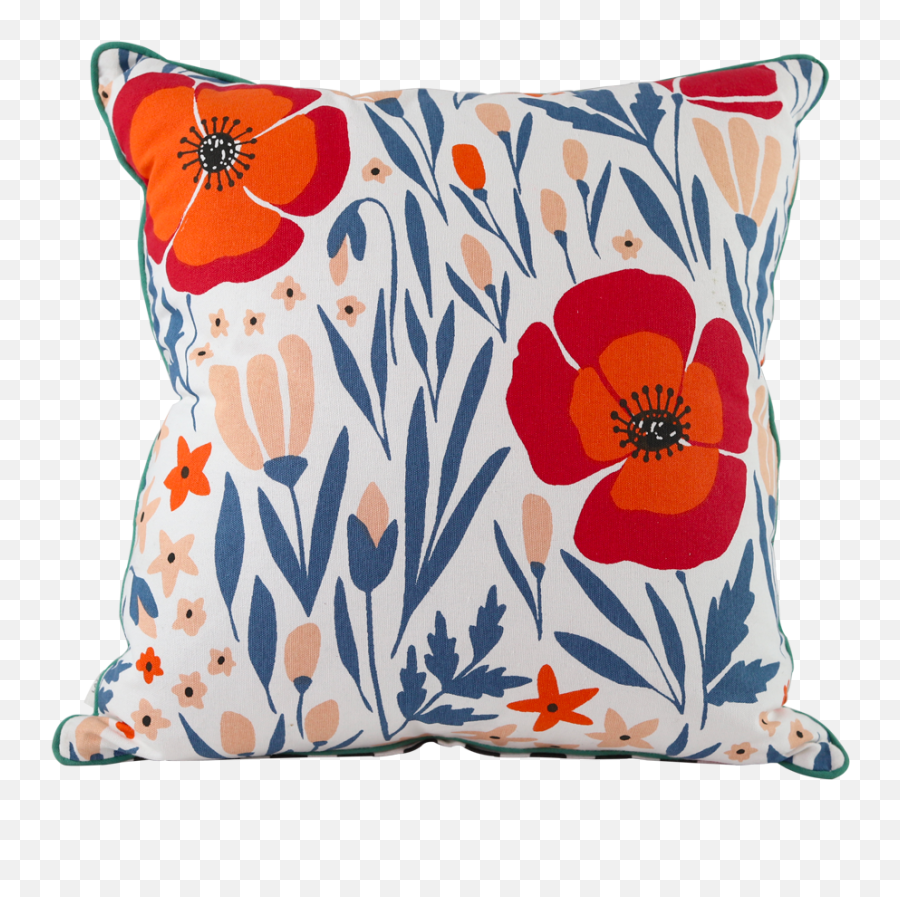 Floral Double Sided Pillow Emoji,Pillow Transparent Background
