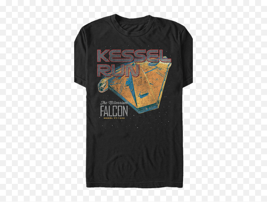 Kessel Run Solo Star Wars T - Shirt Teehuntercom Emoji,Solo A Star Wars Story Logo