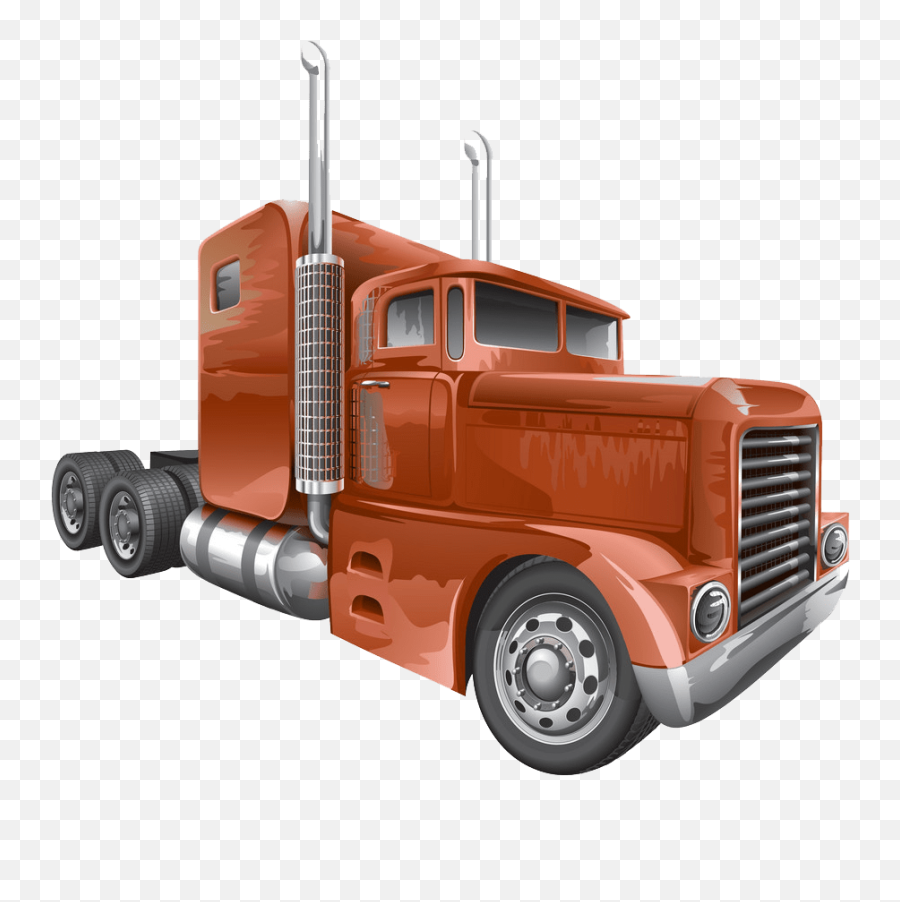 Truck Clipart - Commercial Vehicle Emoji,Truck Clipart