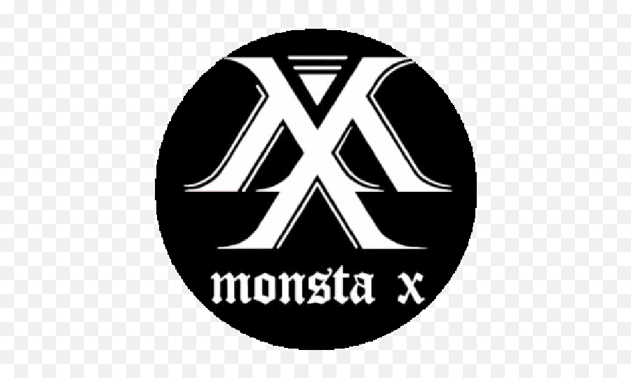 Download Monsta X Popsockets - Monsta X Logo Full Size Png Transparent Monsta X Logo Png Emoji,X Logo