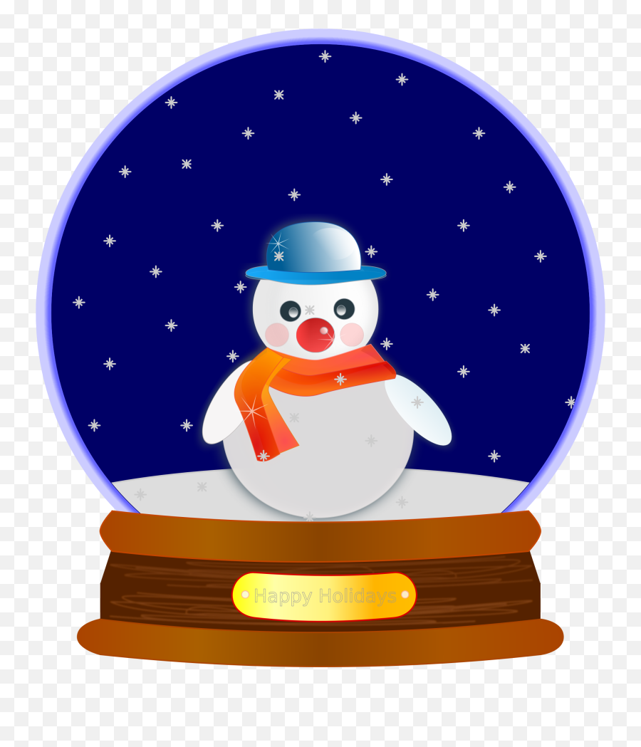 Library Of Snowing Picture Download Animated Png Files - Snowglobe Clip Art Emoji,Snow Clipart