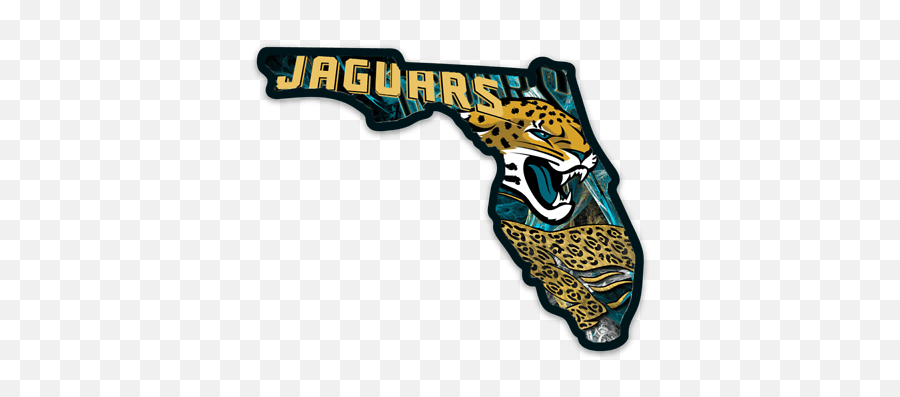 Jacksonville Jaguars Logo Type And Jaguar State Of Florida - Jacksonville Jaguars Emoji,Jaguar Logo