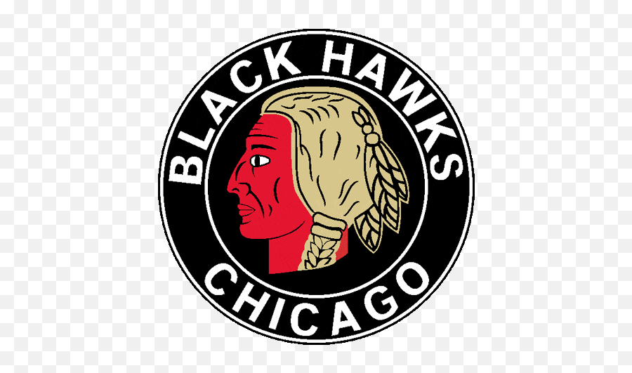 The History Of The Chicago Blackhawks Logo - Worst Nhl Logos Emoji,Blackhawks Logo