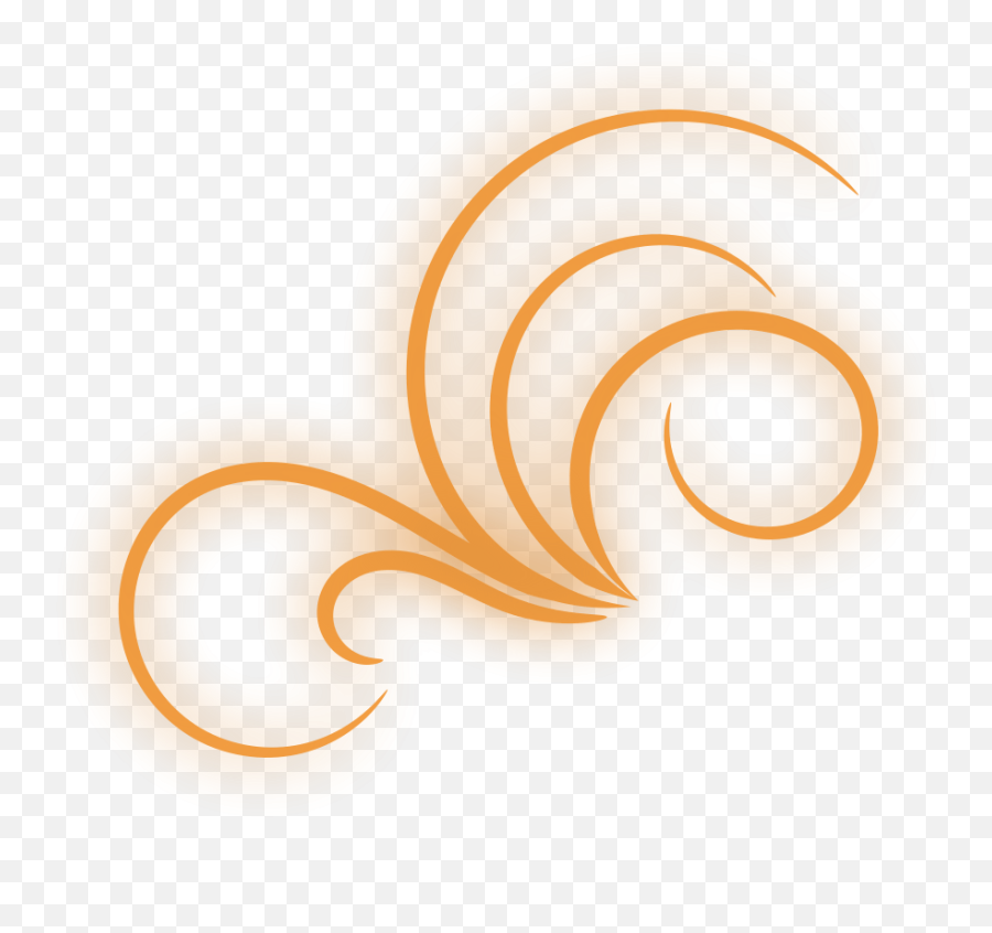 Download Fancy Line Dividers Clip Art Fancy Line Dividers - Orange Flourish Emoji,Dividers Png