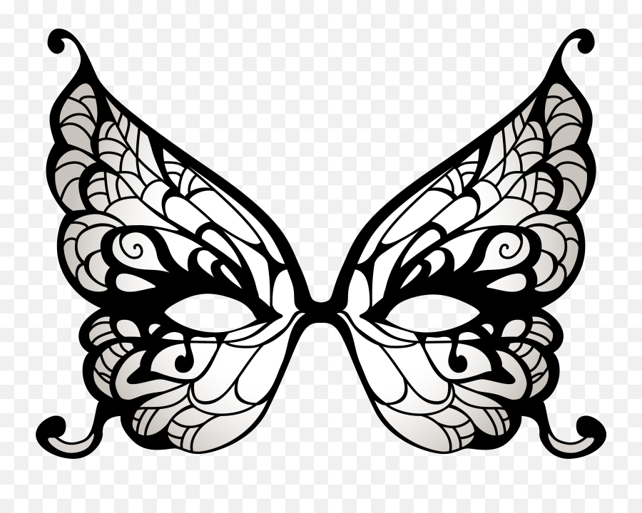 Green Carnival Mask Clip Art Image - Clipartbarn Masquerade Mask Butterfly Mask Drawing Emoji,Mardi Gra Mask Clipart